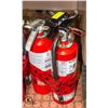 LOT OF 3 5LB FULLY CHARGED FIRE EXTINGUISHERS