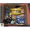 Image 1 : BLACK AND DECKER TOOLS; SAW, DRILL, TIRE INFL.