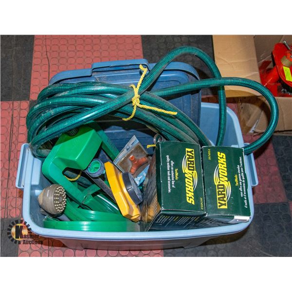 LOT OF LAWN SUPPLIES WITH