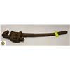 Image 1 : LARGE ANTIQUE PIPE WRENCH