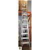 P.T. LOT OF 4 ASSORTED LADDERS