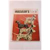 Image 2 : (2) Vintage Macleans Magazines - 1953 and 1954