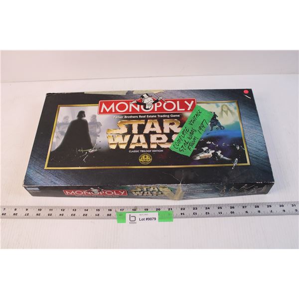 Complete Vintage Star Wars Monopoly Set - 1997