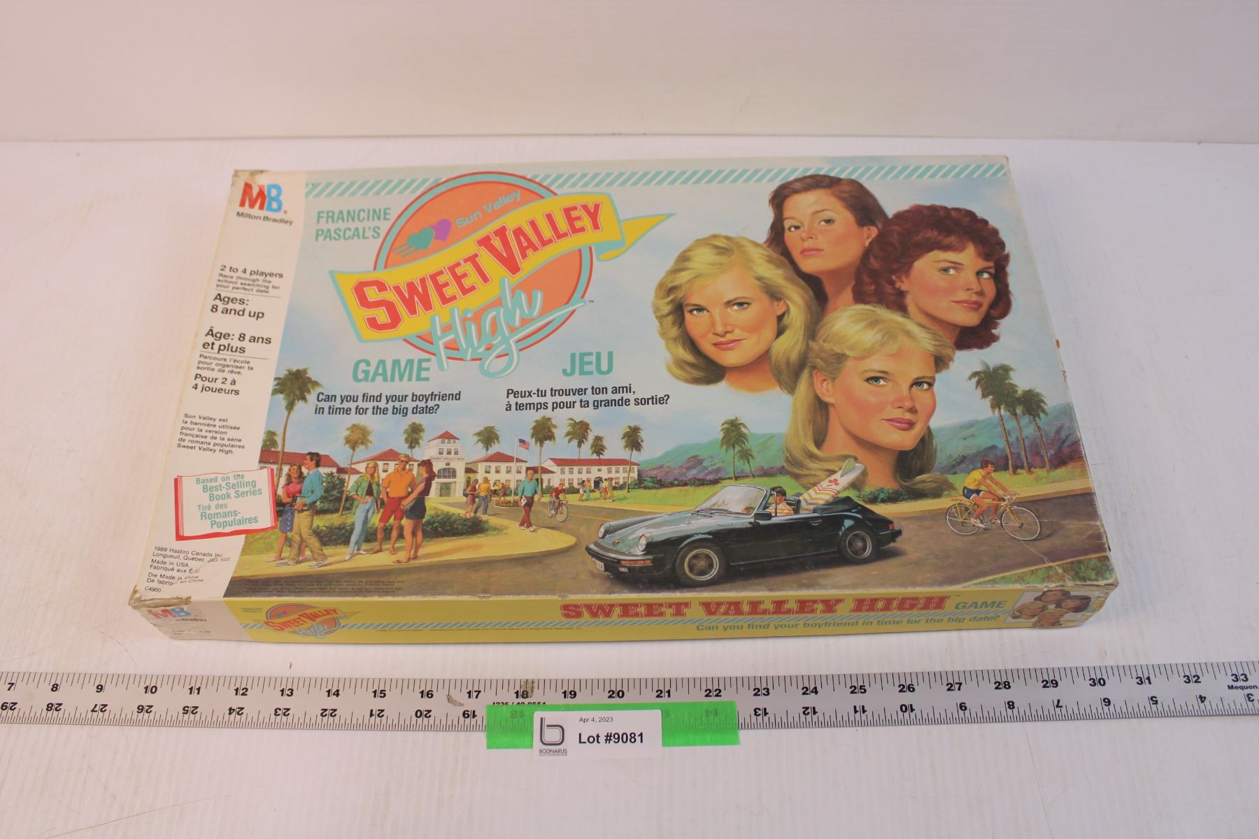 Vintage Sweet Valley High Board Game Bodnarus Auctioneering