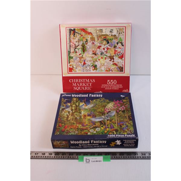 (2) Puzzles - Christmas