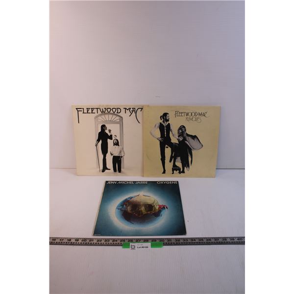 (3) Vintage Vinyl Records - Fleetwood Mac, Jean Michel Jarre