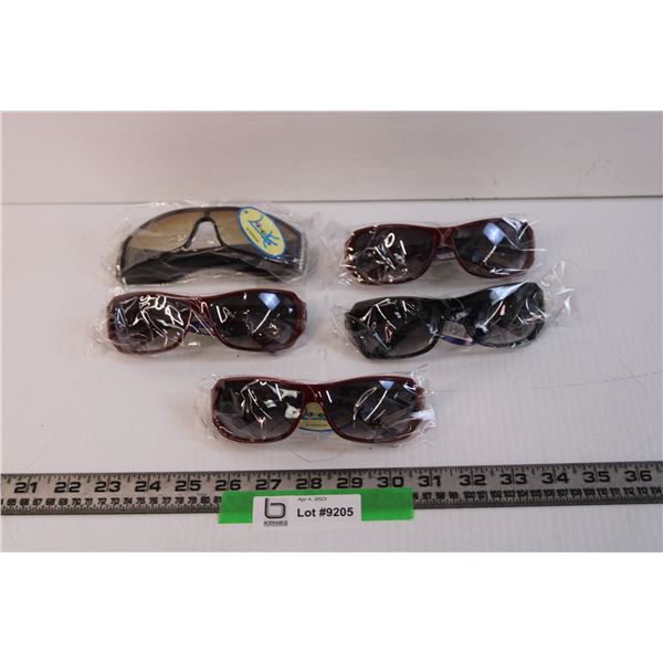 (5) Assorted Pairs of Sunglasses (NIB)