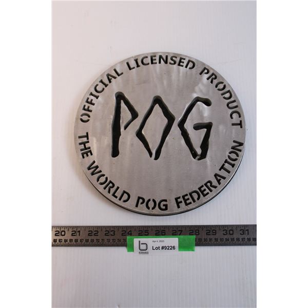 Pog Official Licensed Product Medal