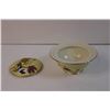 Image 2 : (2) Decorative Plates and Sugar Bowl