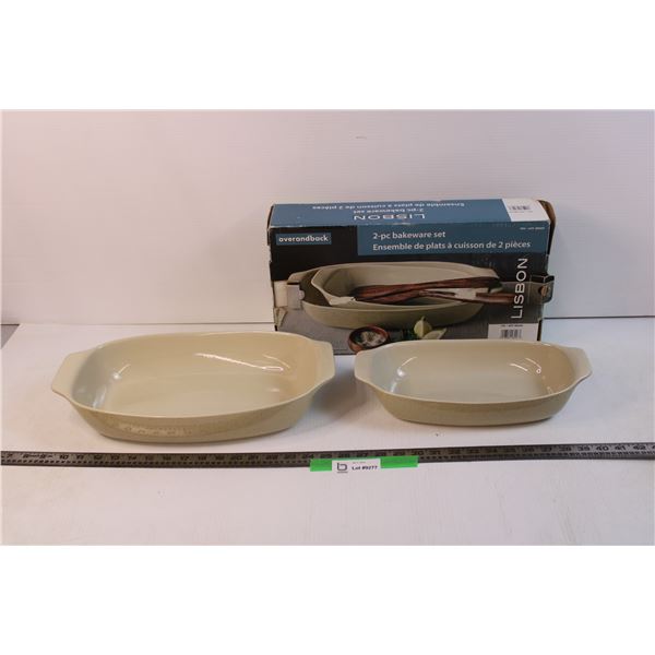 Lisbon 2 Piece Bakeware Set