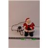 Image 1 : Vintage Light Up Santa Figurine (Working)