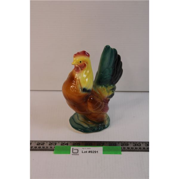 Ceramic Rooster Figurine