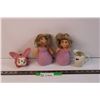 Image 1 : (2) Miss Piggy Muppets Beanbag Dolls and Misc.