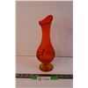 Image 1 : Orange Glass Vase