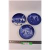 Image 1 : (3) Collectible Christmas Plates - 1980, 1981, 1983