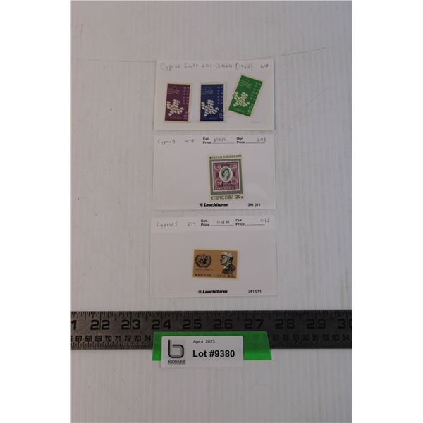 Lot of Cyprus Stamps