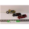 Image 1 : Die Cast Mustang Cars and Harley Davidson Motor Bike