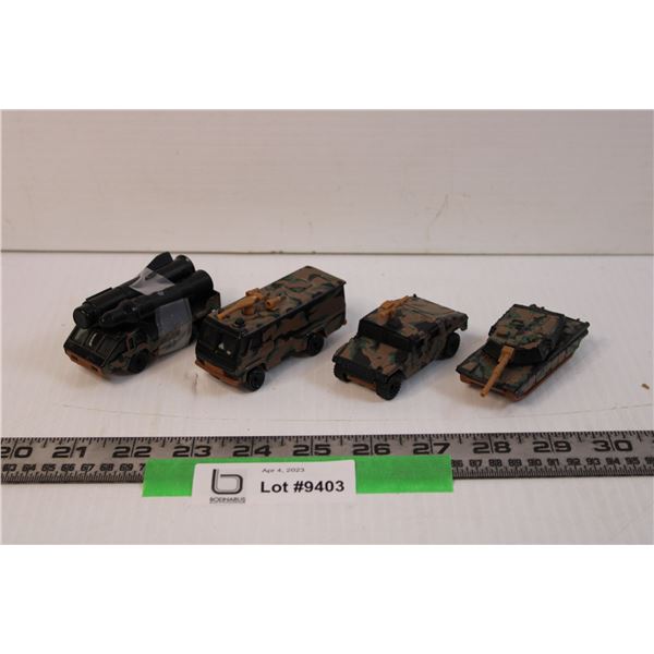 Die Cast Army Vehicles