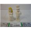 Image 1 : Bride and Groom Salt and Pepper Set