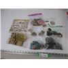 Image 1 : Assorted Crafting Jewellery and Stamps