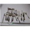 Image 1 : (25) Pieces of Silver Plated Cutlery