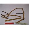 Image 5 : (3) Folding Rulers + (3) Rulers