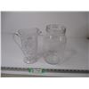 Image 1 : Crystal Pitcher + Jar