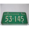 Image 2 : Pair of 1969 Saskatchewan License Plates