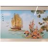 Image 2 : Oriental Framed Shell Art Picture (21 1/2" x 31 1/2")