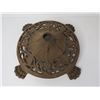 Image 2 : Ornate Cast Iron Stand Base (11 1/2" Wide - Center Hole is Threaded 1")