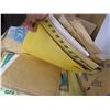 Image 2 : Box of Paper Grocery Bags & Vintage News Papers