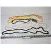 Image 1 : (4) Plastic Beaded Necklaces (1) Necklace Beads & Safety Pins