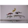 Image 1 : (5) Vintage Fishing Lures