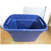 Image 5 : *2 Totes (1) Lid - Green Carry Basket