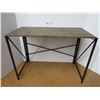 Image 1 : *Folding Table - Wooden Top Metal Base (19 3/4"D x 29 3/4"H x 41 3/4"W)