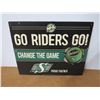 Image 8 : *Double Sided Cardboard Sask Rider & Mike's Sign - Wall Hanging Photo Holder - Lap Table - Floating 