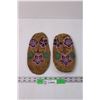 Image 1 : Women's Beaded Moccasins - Unsure of Size