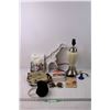 Image 1 : Lot of Assorted Items - Lamps, Baseball Glove, Carpet Tape (Lamps Not Tested)