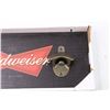 Image 2 : Budweiser Beer Wall Mounted Art and Bottle Opener (NIB)