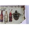 Image 2 : Coca Cola Wall Mounted Art and Bottle Opener (NIB)