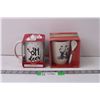 Image 1 : (2) Holiday Christmas Mugs (NIB)