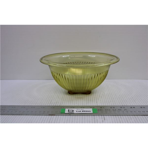 Depression Glass Bowl