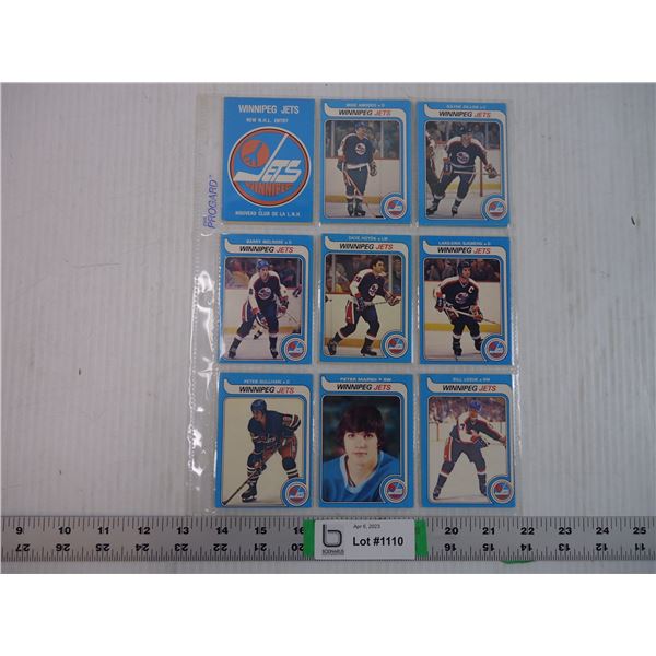 1979-80-OPeeChee-(16) Winnipeg Jets Cards