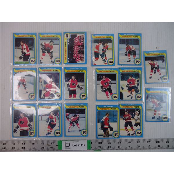 1979-80-OPeeChee-(17) Philadelphia Flyers Cards