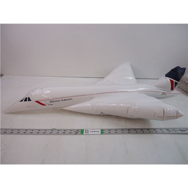 Air-filled Plane-British Airways-36"long