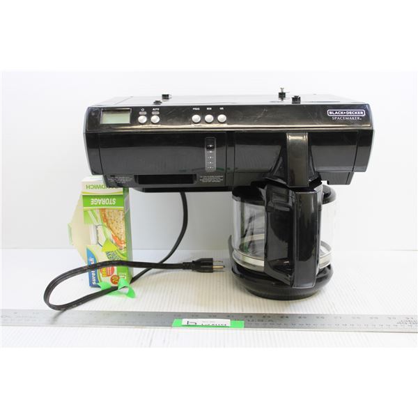 Black and Decker Spacemaker Under Counter Coffee Maker (Not Tested)