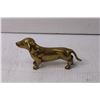 Image 3 : Vintage Brass Daschund - Made in Korea