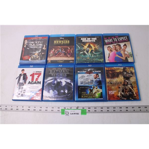 (8) Blu-ray Movies - Comedy and Action