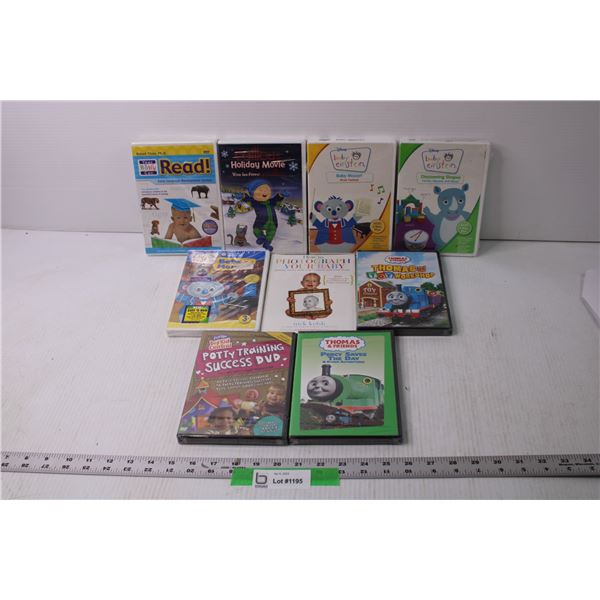 (9) Sealed Childrens DVDs (NIB)