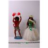 Image 1 : Vintage Hawaiian Hula and Fire Dancer Dolls